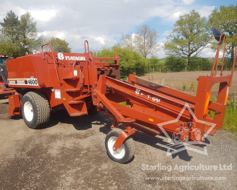 Hesston 4600 Baler and Sledge