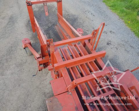 Hesston 4600 Baler and Sledge