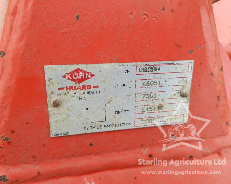 Kuhn 12 Furrow Auto Reset Plough