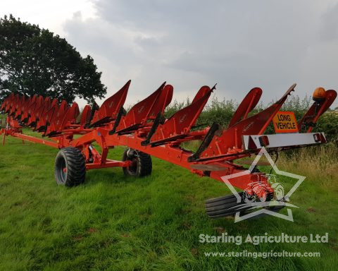 Kuhn 12 Furrow Auto Reset Plough