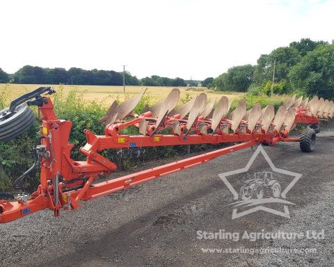 Kuhn 12 Furrow Auto Reset Plough