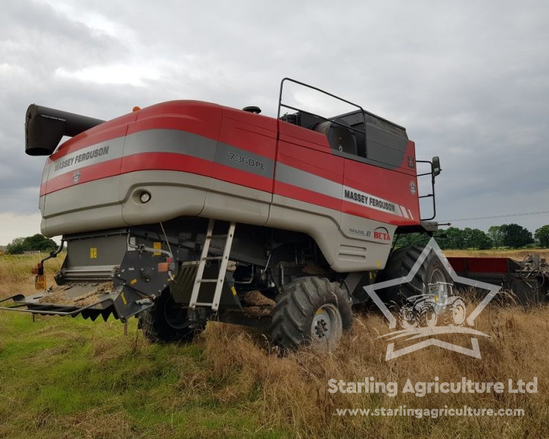 Massey Ferguson Beta Paralevel 7360PL Combine.