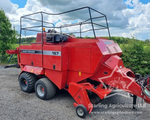 Massey Ferguson 187 Baler