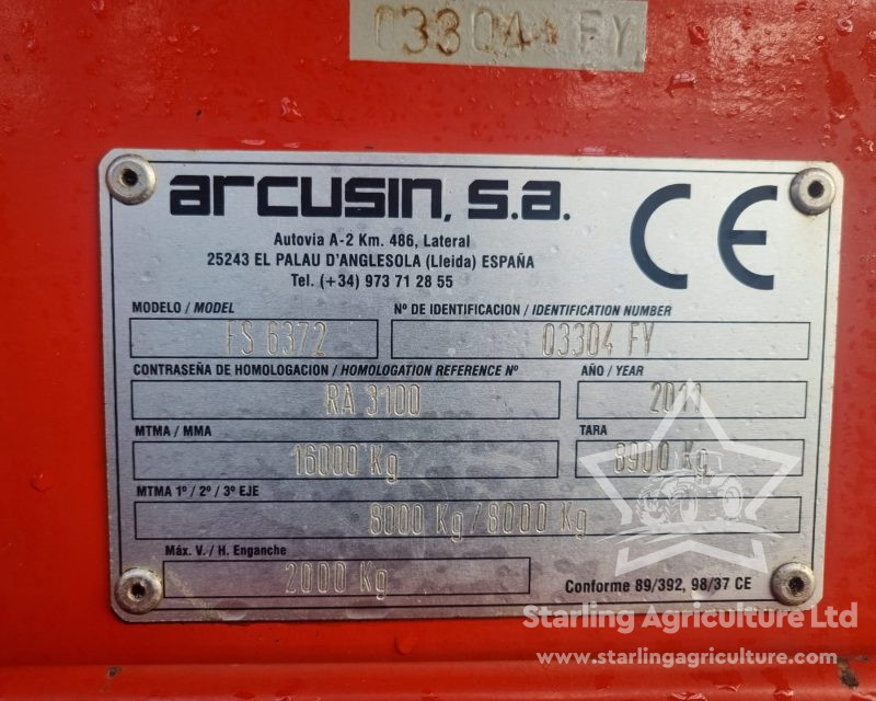 Arcusin FS 63-72 Bale Chaser