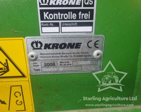 Krone Swadro 38 Rake