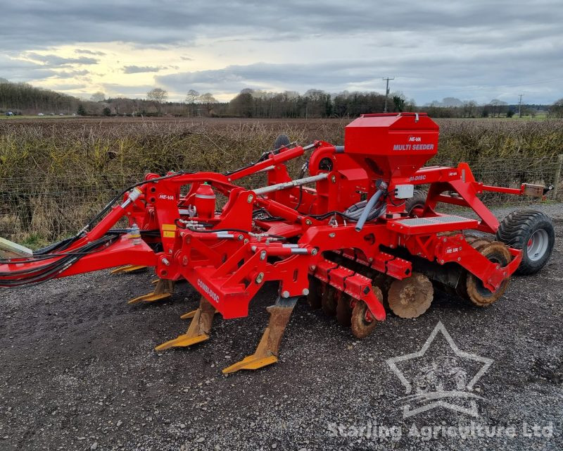 HE-VA 3.5m Combi Lift and Seeder