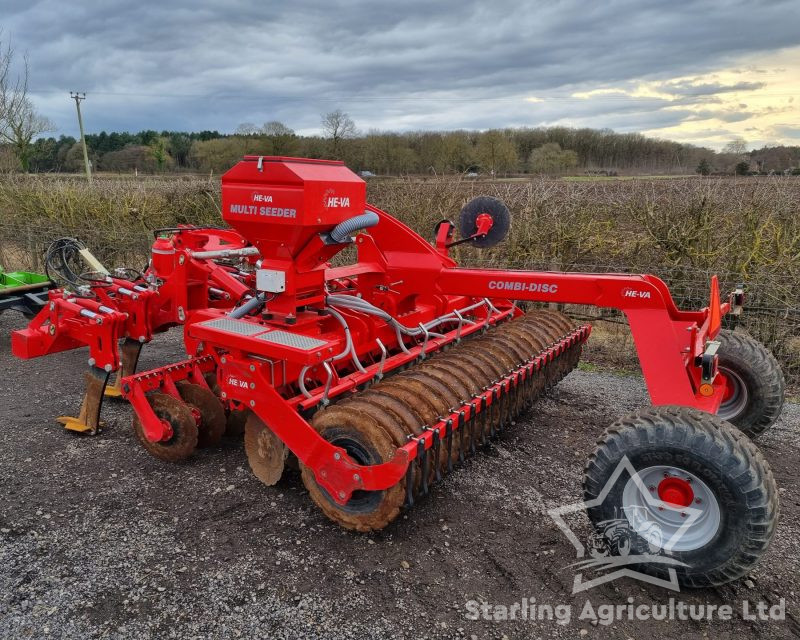 HE-VA 3.5m Combi Lift and Seeder