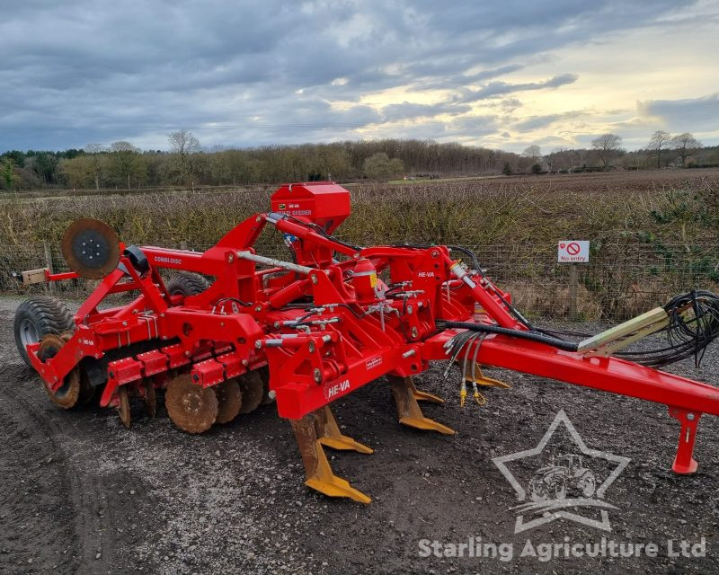 HE-VA 3.5m Combi Lift and Seeder