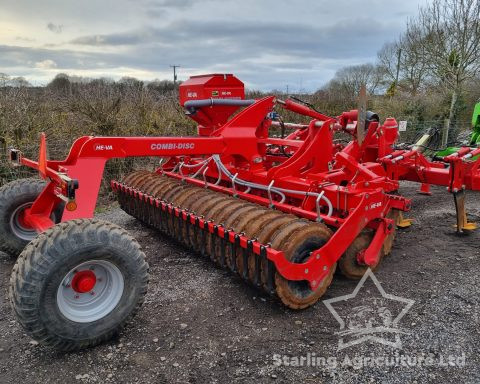 HE-VA 3.5m Combi Lift and Seeder