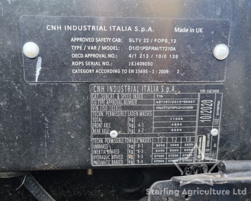 New Holland T7.210 Auto Command