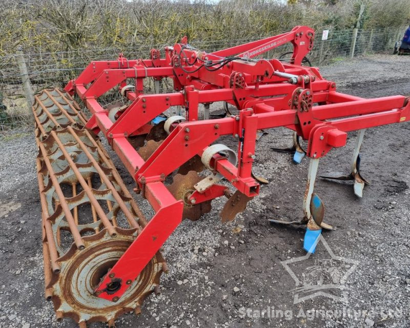 Kongskilde 4m Delta Stubble Cultivator.