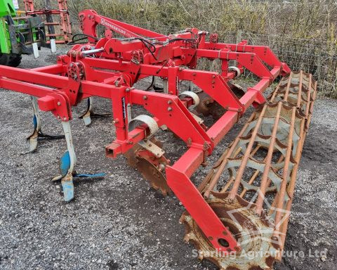 Kongskilde 4m Delta Stubble Cultivator.