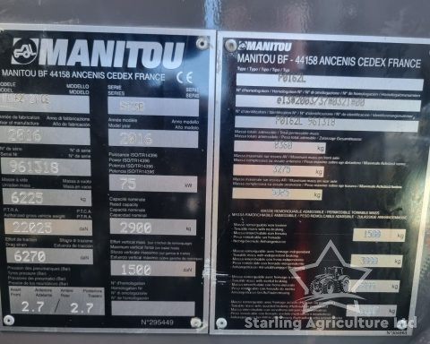 Manitou 629 MLT Elite