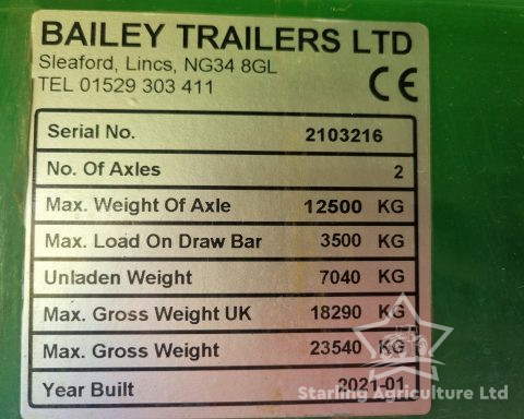 Bailey Dump Trailer