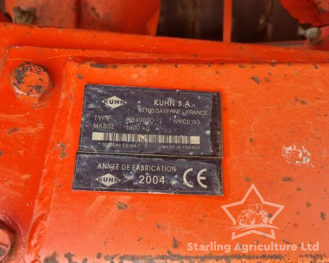 Kuhn / Accord 4m Powerharrow Drill Combination