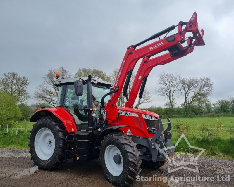 Massey Ferguson 6713S and Loader