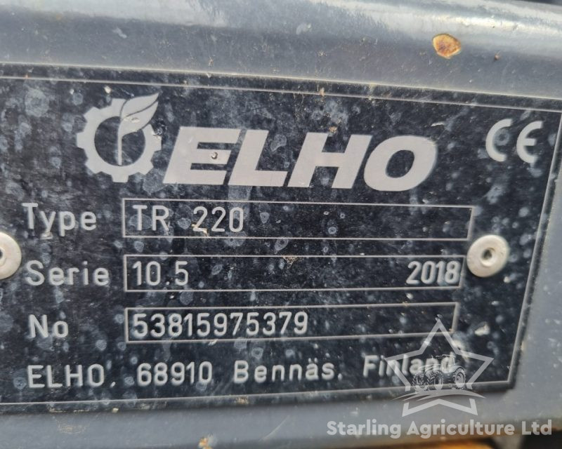 ELHO TR220 Wuffler with Conveyor