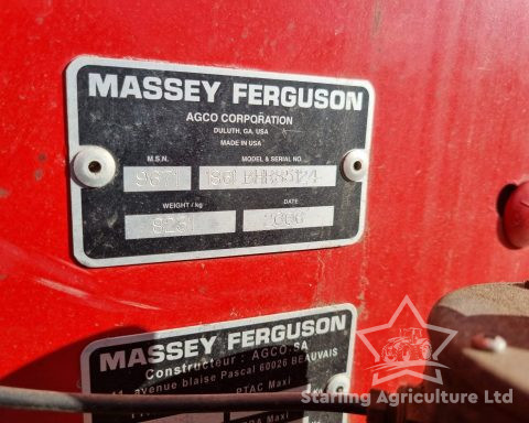 Massey Ferguson 186 Baler