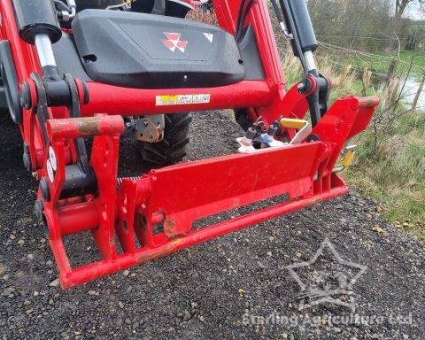 Massey Ferguson 6713S and Loader