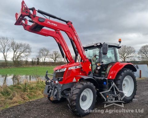 Massey Ferguson 6713S and Loader