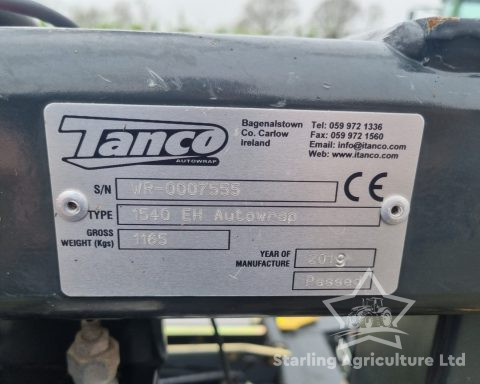 Tanco 1540 EH Bale Wrapper