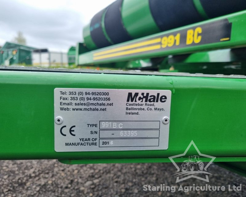 McHale 991 BC Bale Wrapper