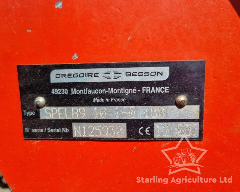 Gregorie Besson 12F Plough