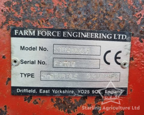 FarmForce 4m Front Drag