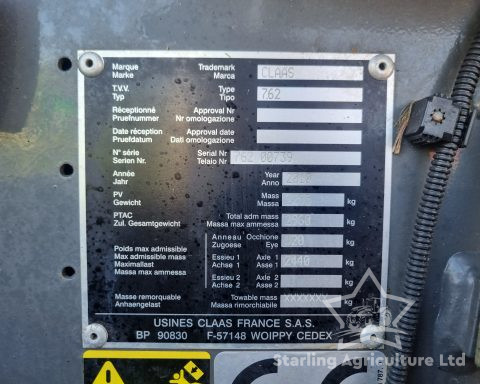 Claas Rollant 350 Round Baler