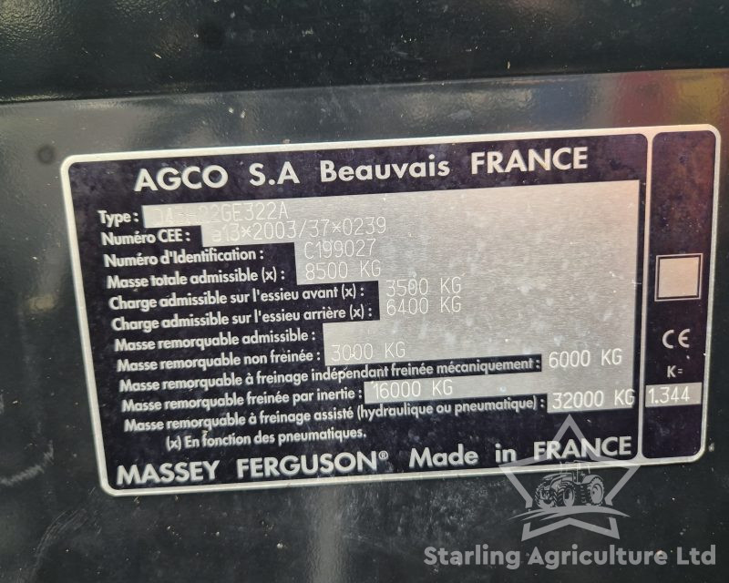 Massey Ferguson 5440 Loader Tractor