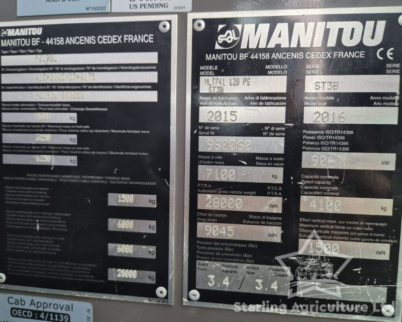 Manitou MLT 741-120 MLT PS