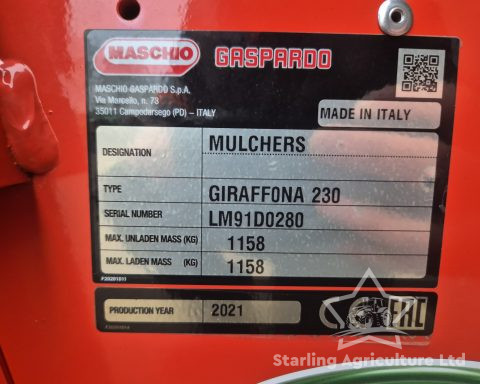 Maschio Giraffona 230
