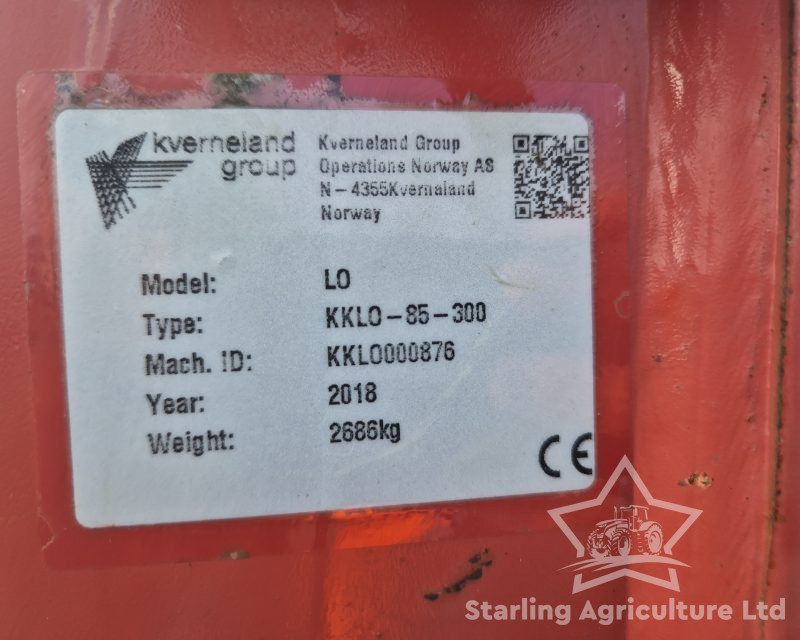 Kverneland LO85 7F Plough