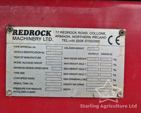 RedRock 20T Dump Trailer