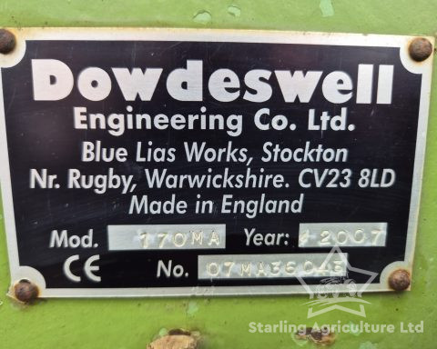 Dowdeswell MA 170 (7+1+1) 9F Plough