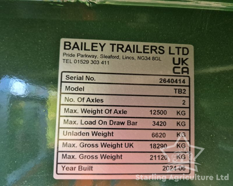 Bailey 14T Grain Trailer