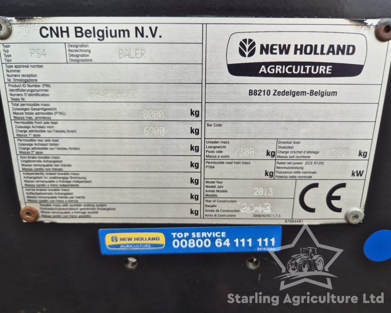 New Holland 890 Baler