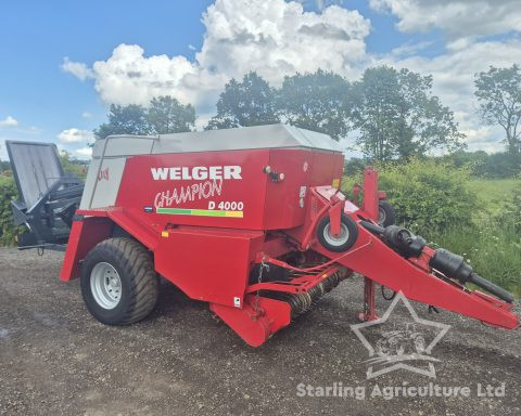 Welger D4000 80×70 Baler