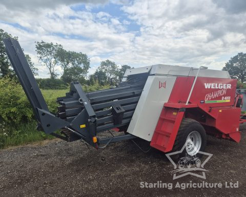 Welger D4000 80×70 Baler