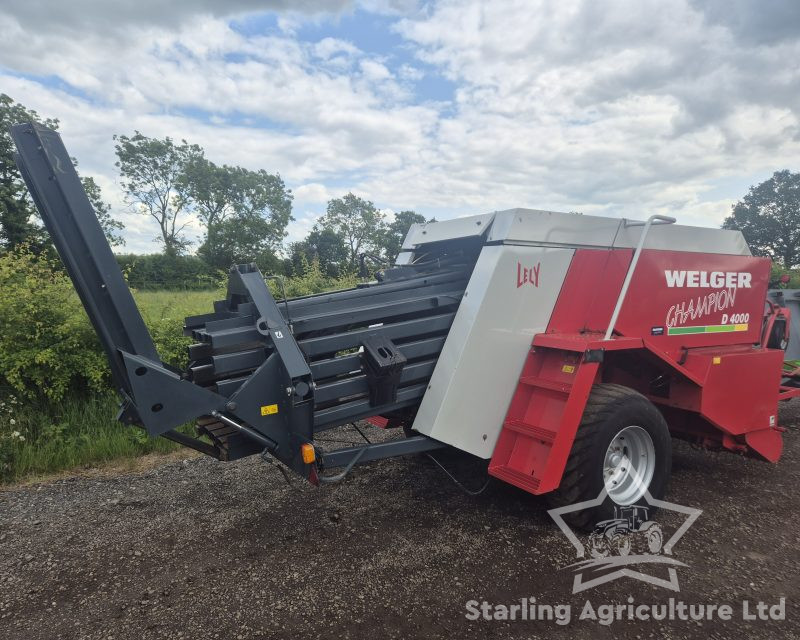 Welger D4000 80×70 Baler
