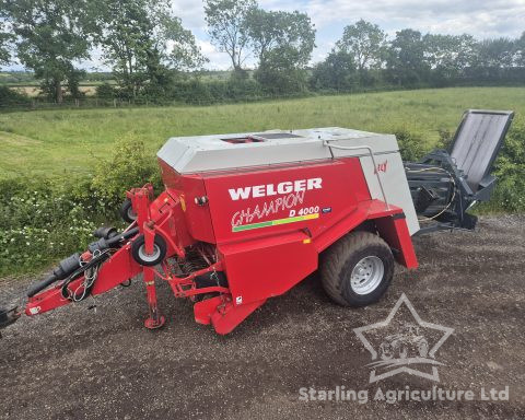 Welger D4000 80×70 Baler