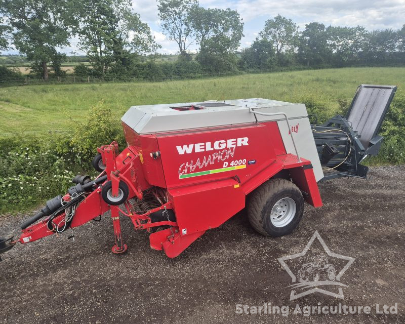 Welger D4000 80×70 Baler