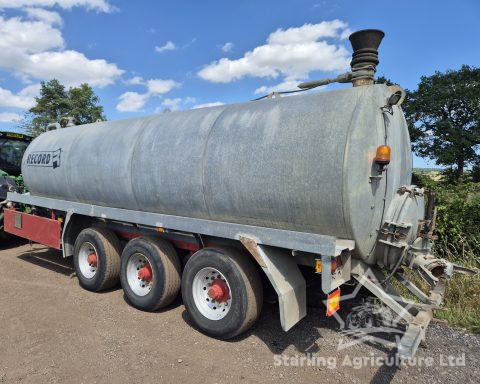 Record 23,000ltr Tri Axle Tanker