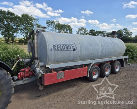 Record 23,000ltr Tri Axle Tanker