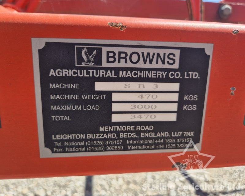 Browns Super Buzzard 3 Bale Grab