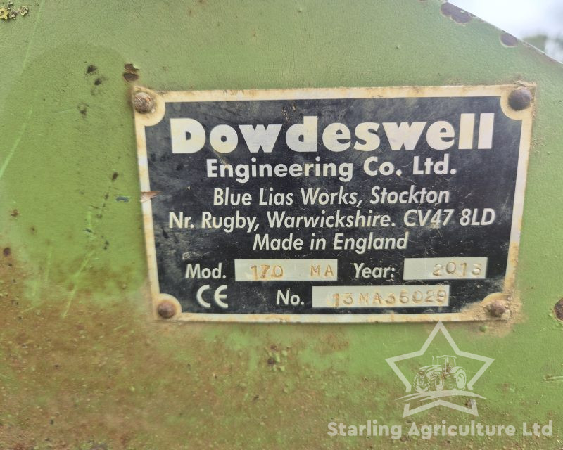 Dowdeswell MA 170 7+1+1 Plough