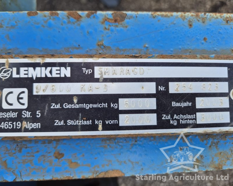 Lemken 6m Smaragd Terradisc