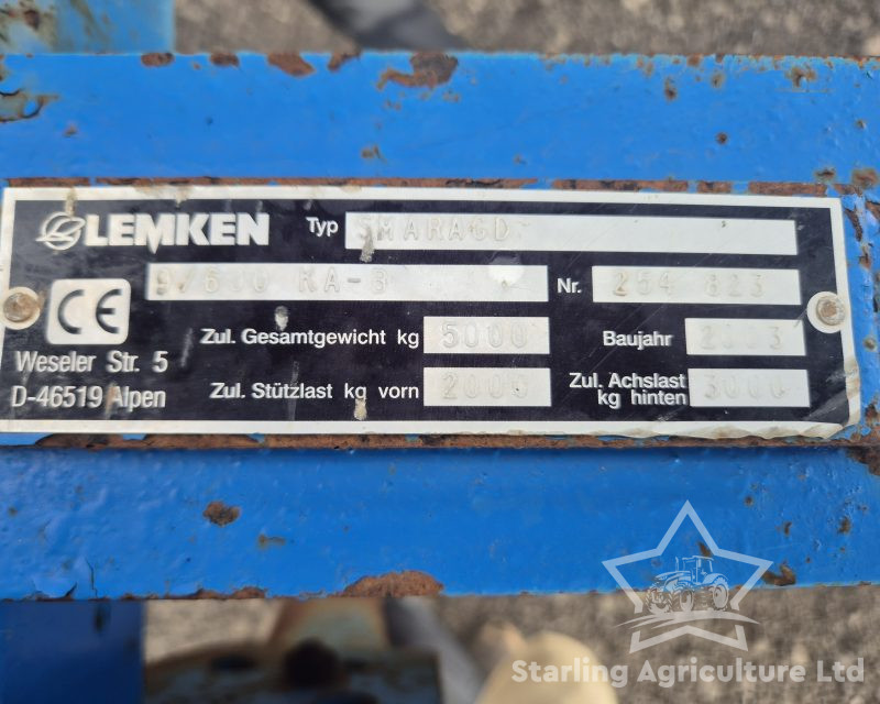 Lemken 6m Smaragd Terradisc