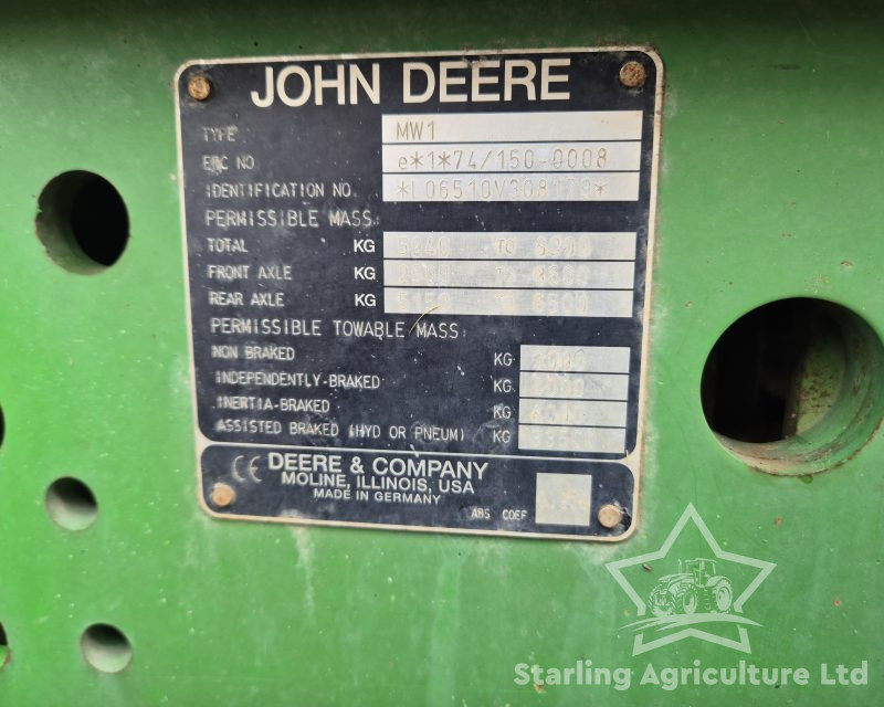 John Deere 6510 SE