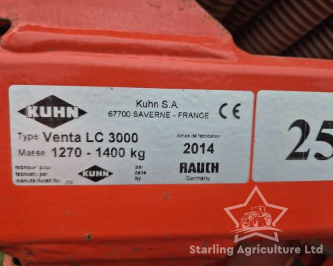 Kuhn HD3004/LC3000 3m Combi Drill